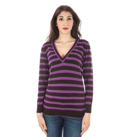 Fred Perry Women Purple Sweaters - Picture 1 of 3